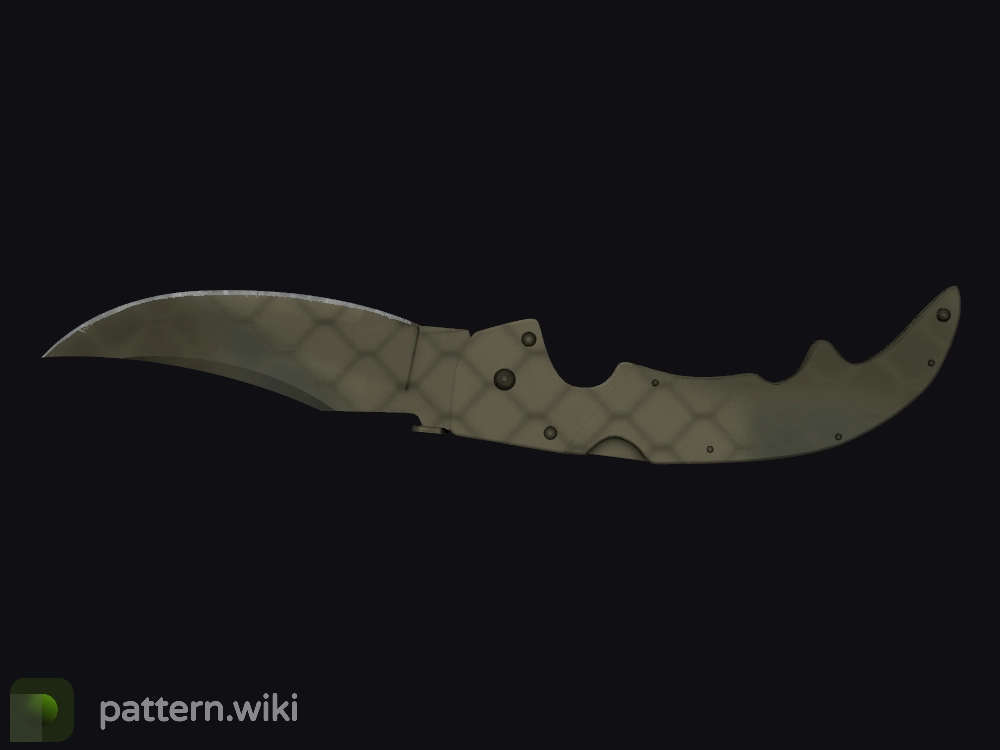 Falchion Knife Safari Mesh seed 34