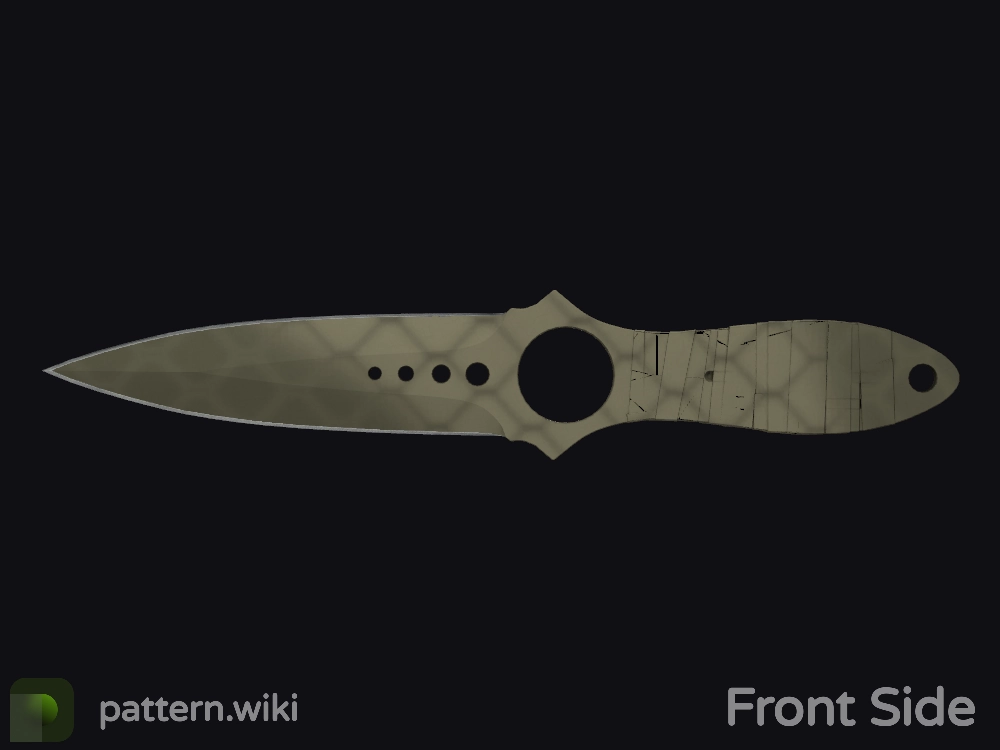 Skeleton Knife Safari Mesh seed 122