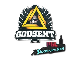 Sticker GODSENT | Stockholm 2021 preview