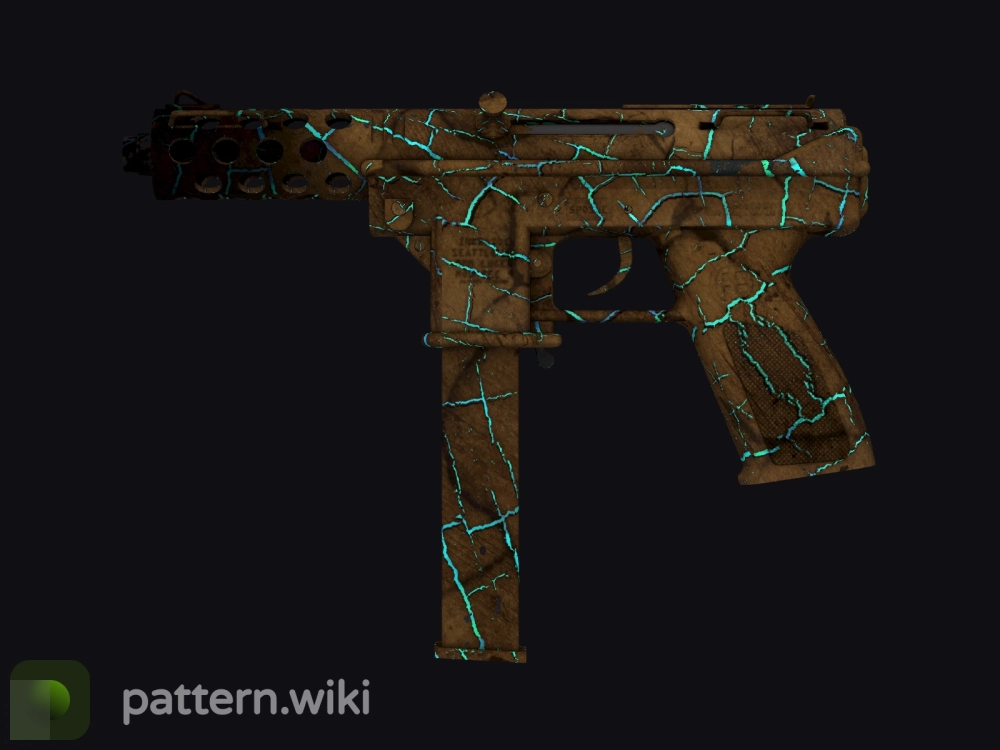 Tec-9 Cracked Opal seed 986