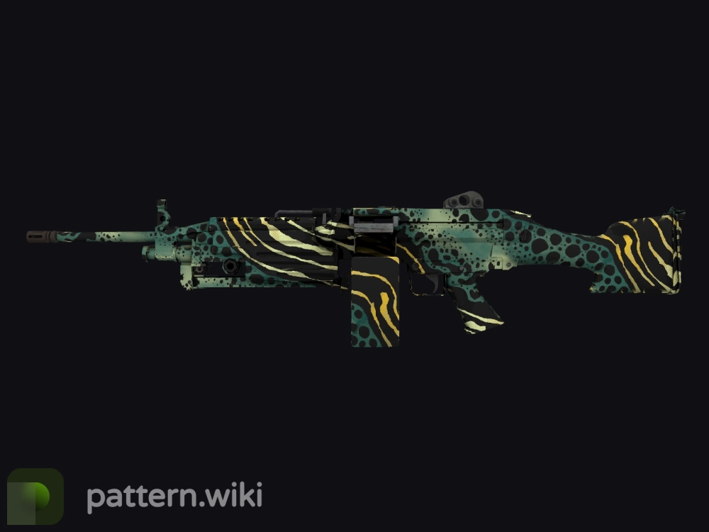 M249 Emerald Poison Dart seed 916