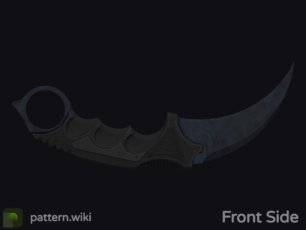 Karambit Blue Steel seed 0