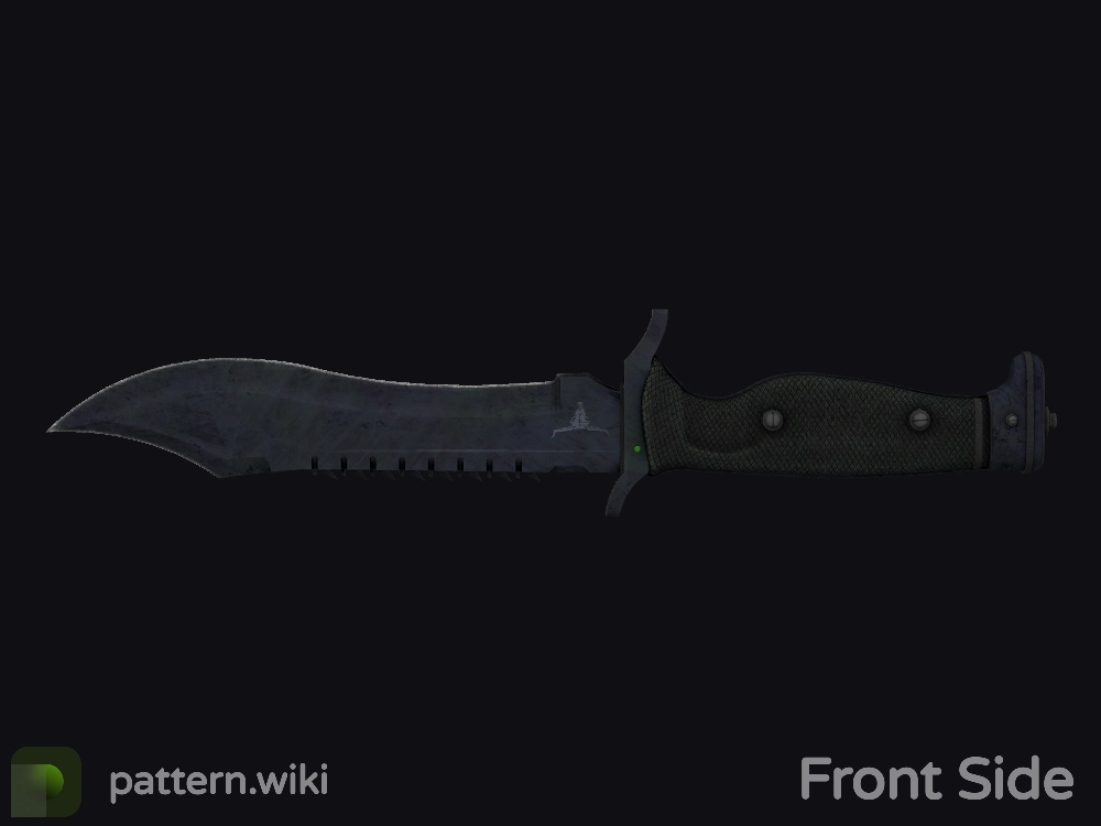 Bowie Knife Blue Steel seed 744