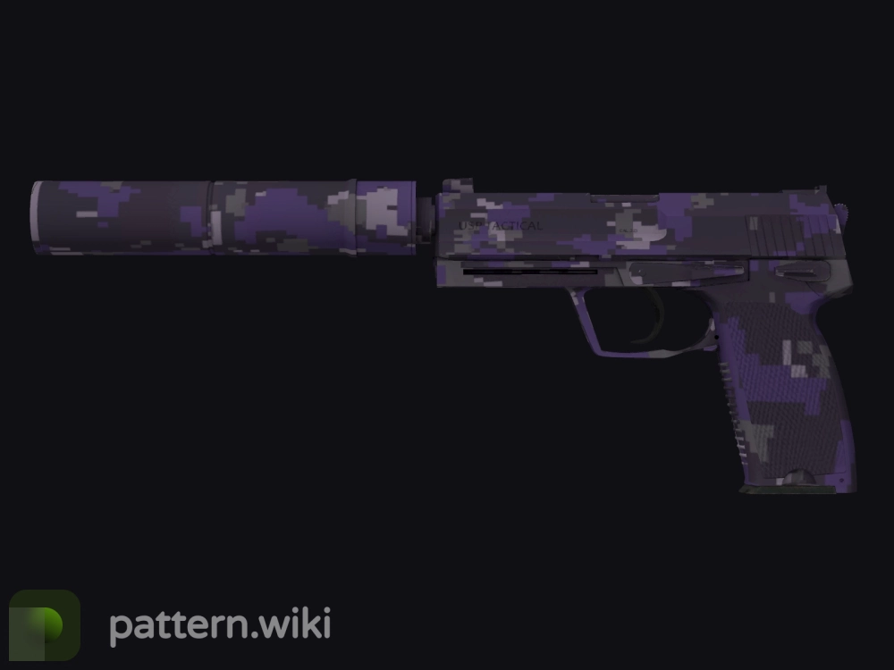 USP-S Purple DDPAT seed 101