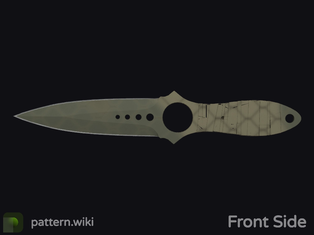 Skeleton Knife Safari Mesh seed 689