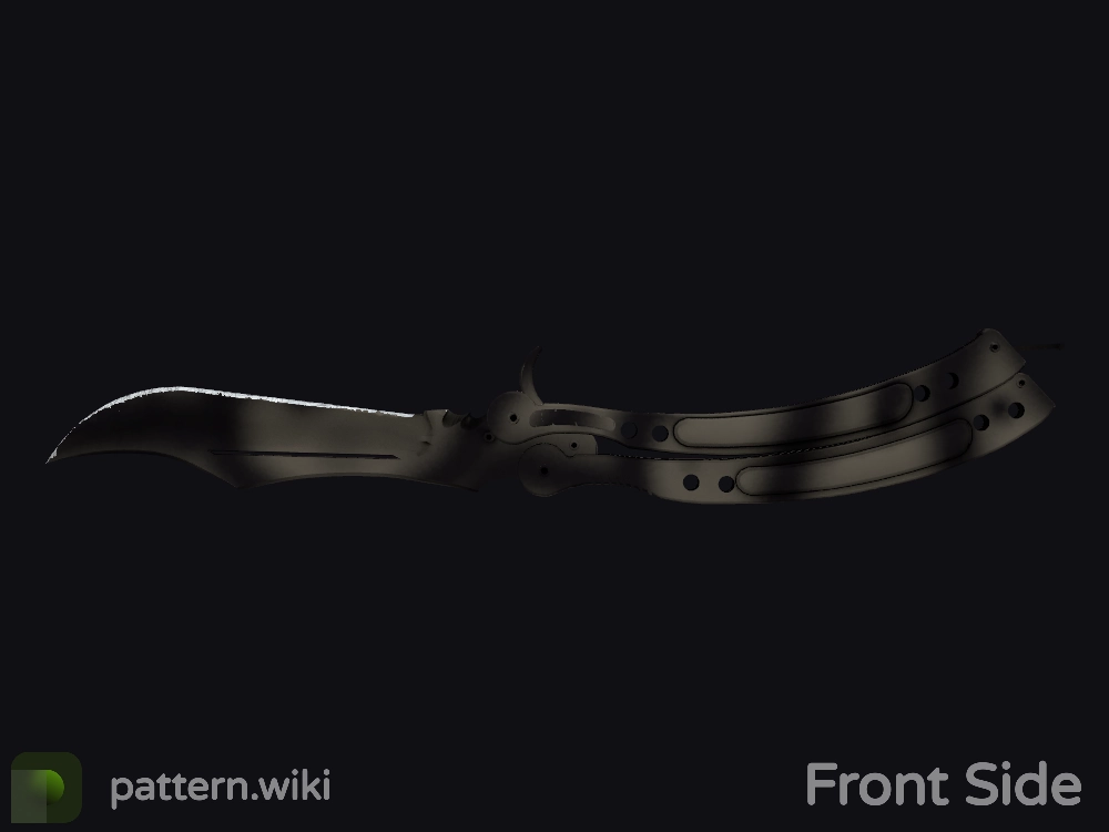 Butterfly Knife Scorched seed 563