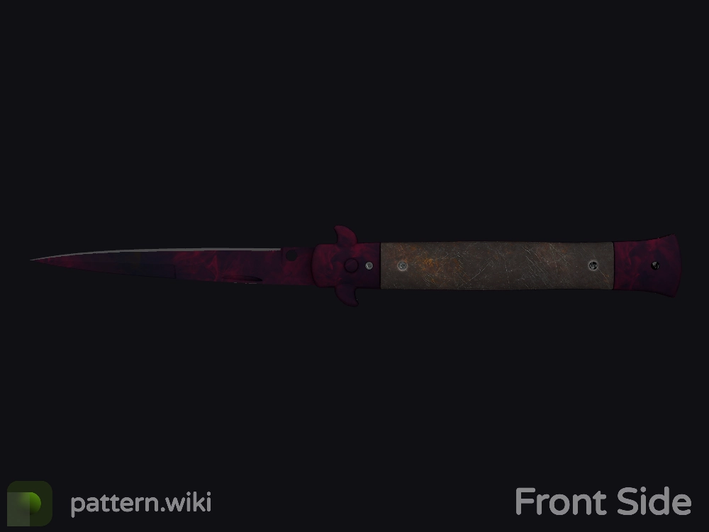 Stiletto Knife Doppler seed 543