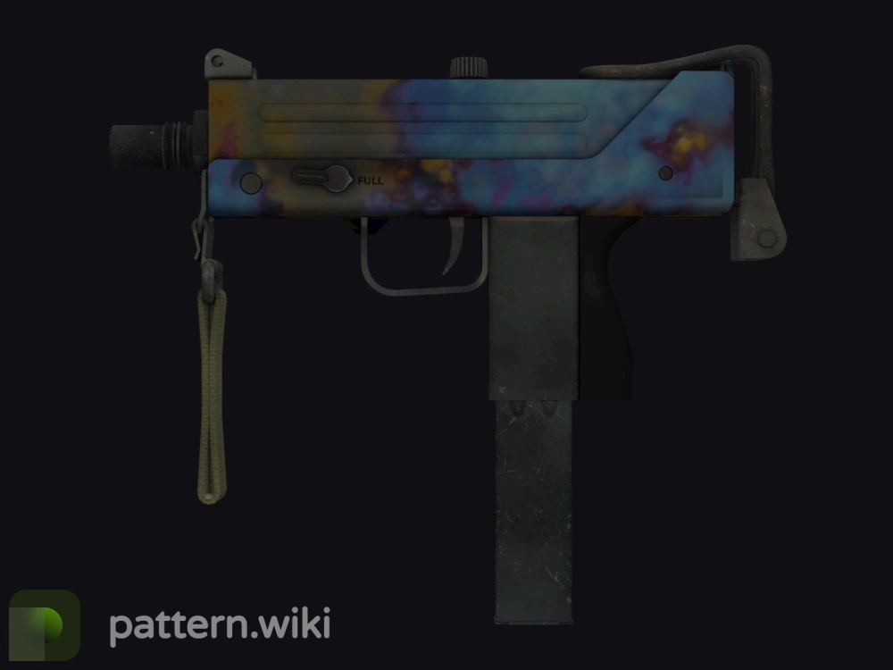 MAC-10 Case Hardened seed 222