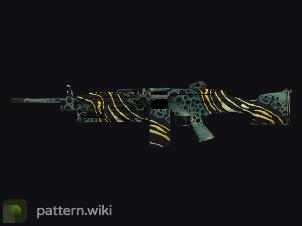 M249 Emerald Poison Dart seed 334