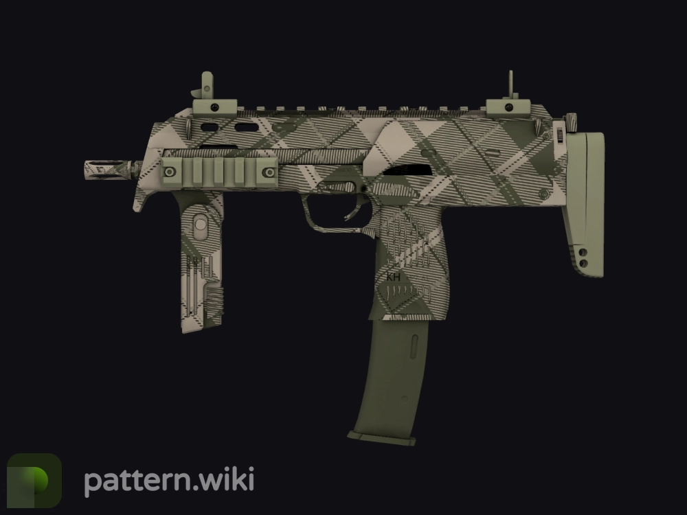 MP7 Olive Plaid seed 383