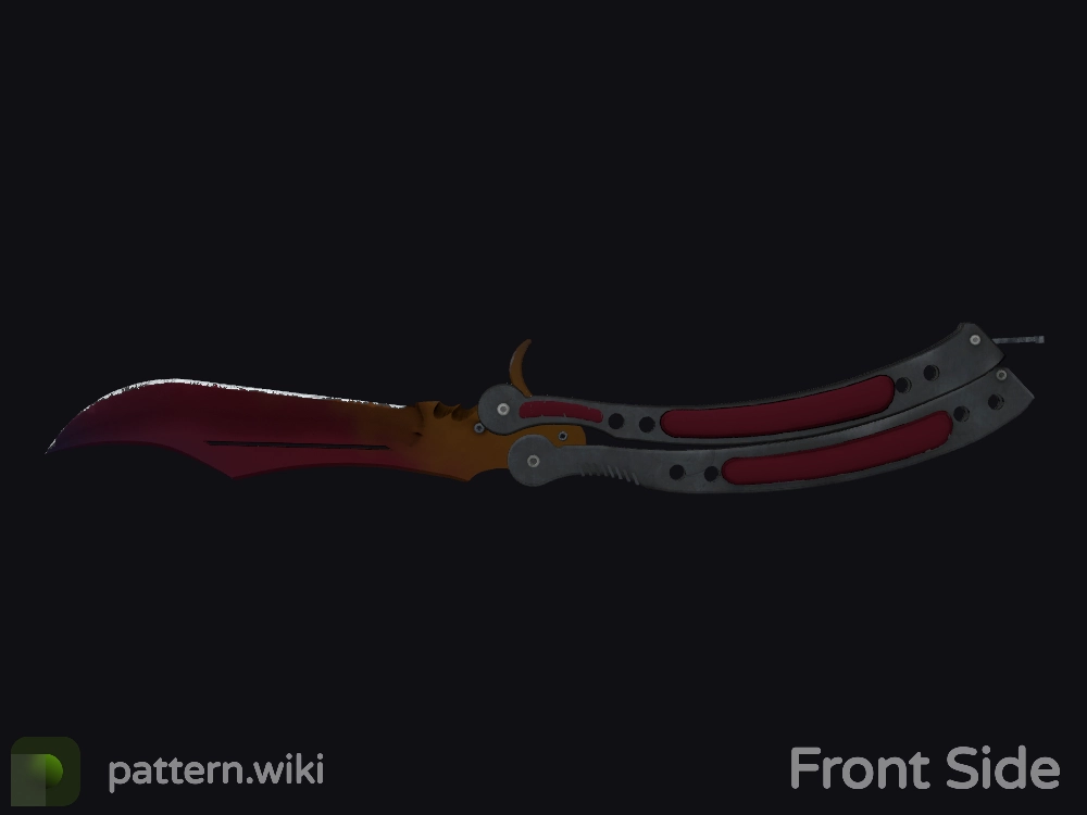 Butterfly Knife Fade seed 740