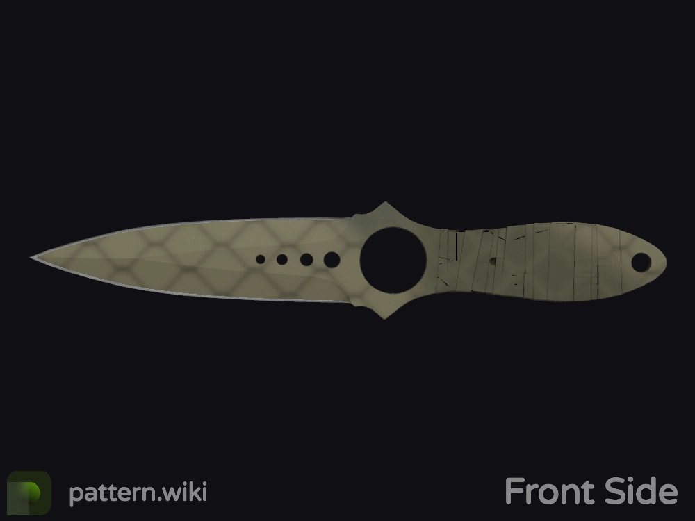 Skeleton Knife Safari Mesh seed 815