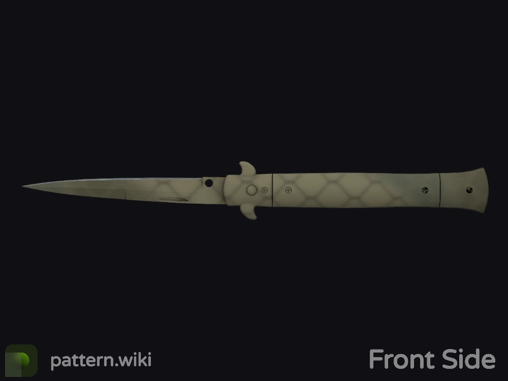 Stiletto Knife Safari Mesh seed 730