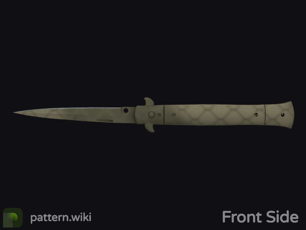 Stiletto Knife Safari Mesh seed 829