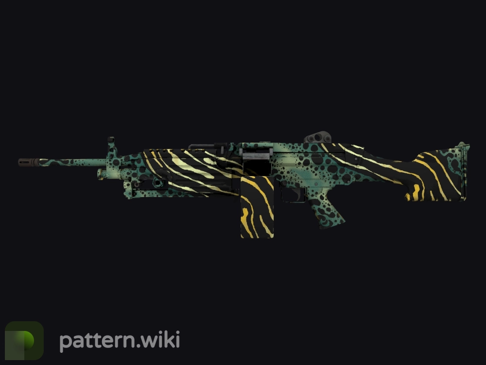 M249 Emerald Poison Dart seed 717