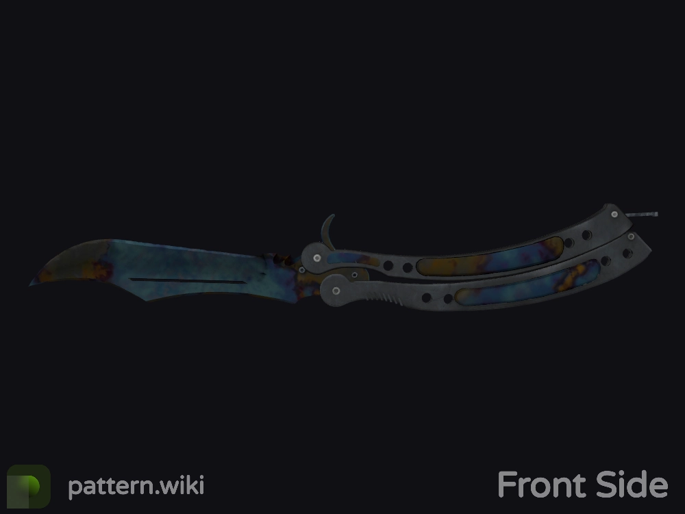 Butterfly Knife Case Hardened seed 881