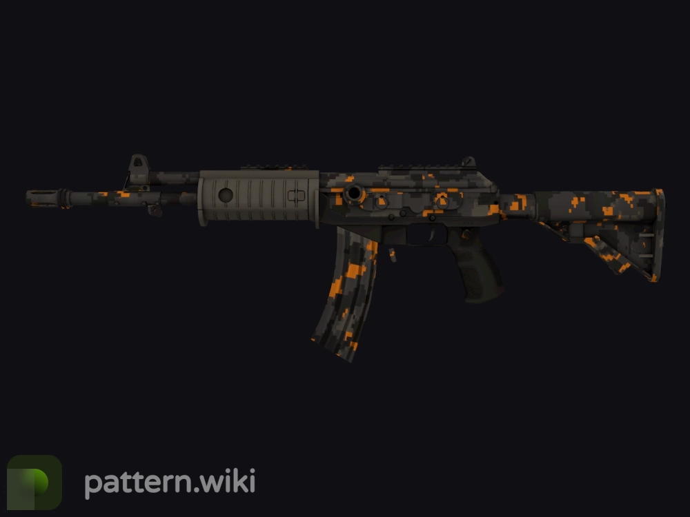 Galil AR Orange DDPAT seed 779