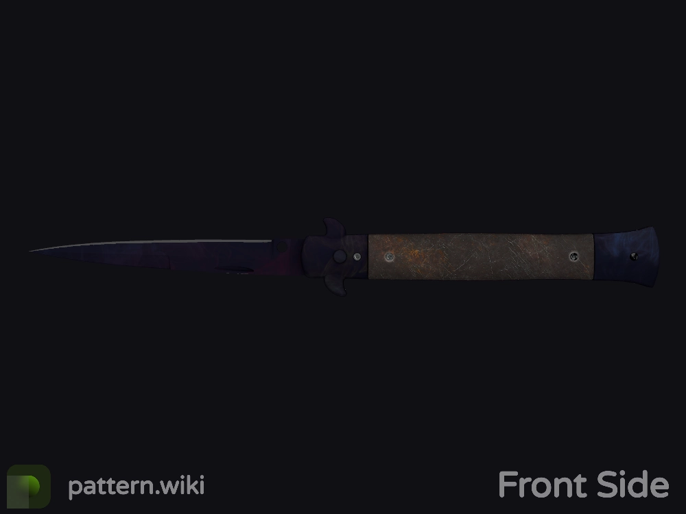 Stiletto Knife Doppler seed 198