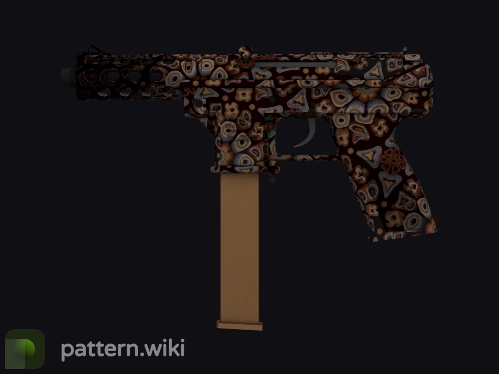 Tec-9 Orange Murano seed 934