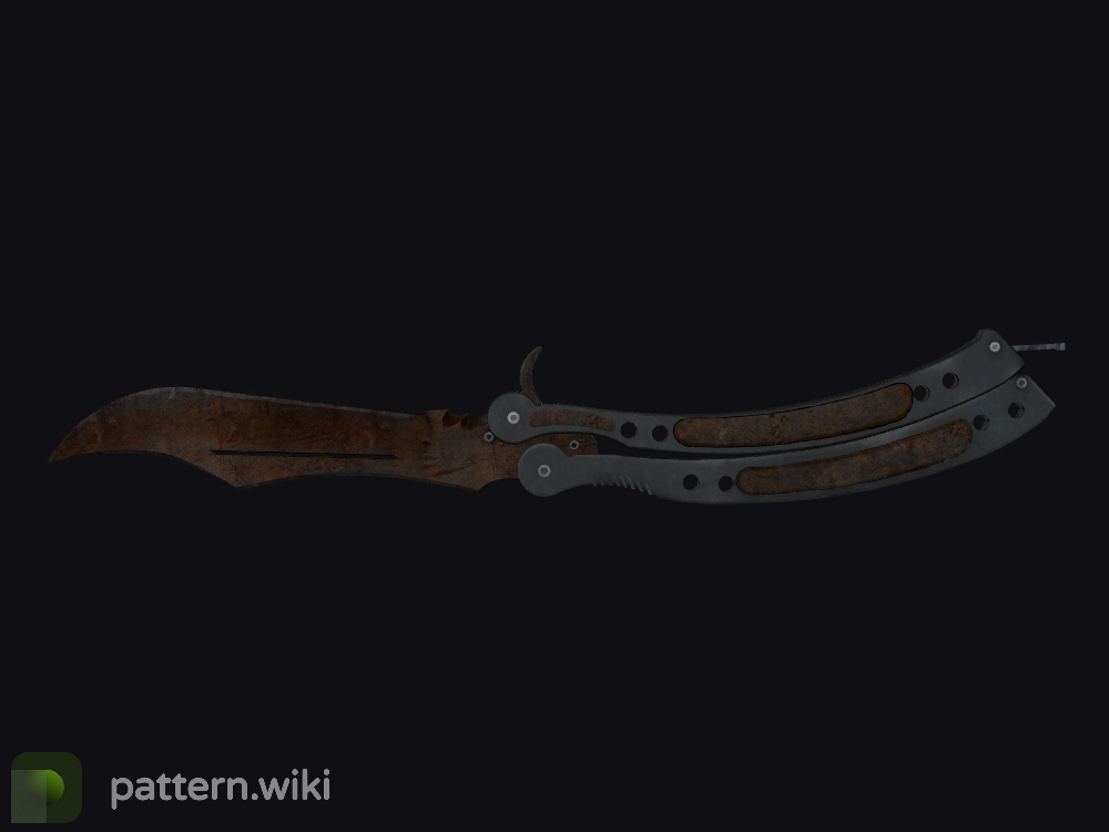 Butterfly Knife Rust Coat seed 638