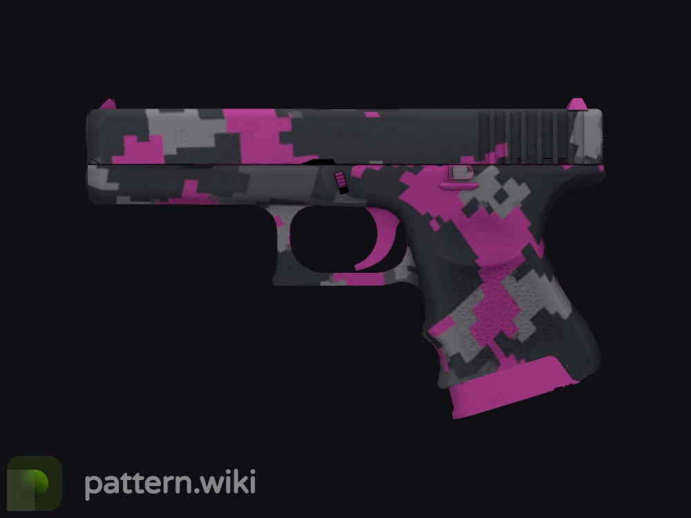 Glock-18 Pink DDPAT seed 1000