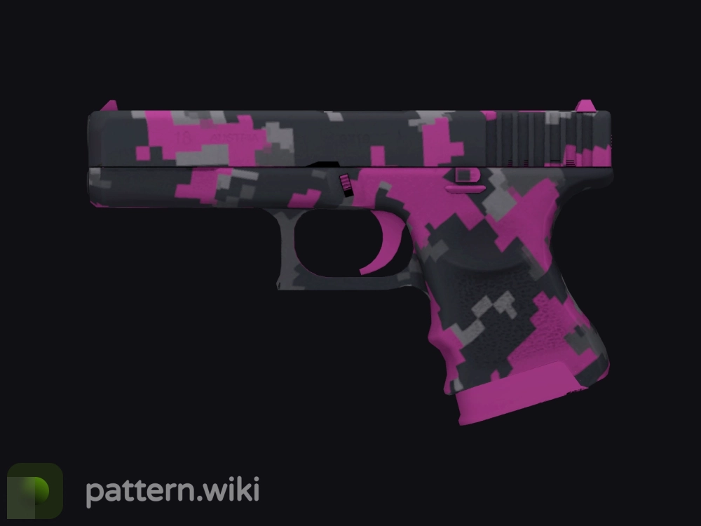 Glock-18 Pink DDPAT seed 707