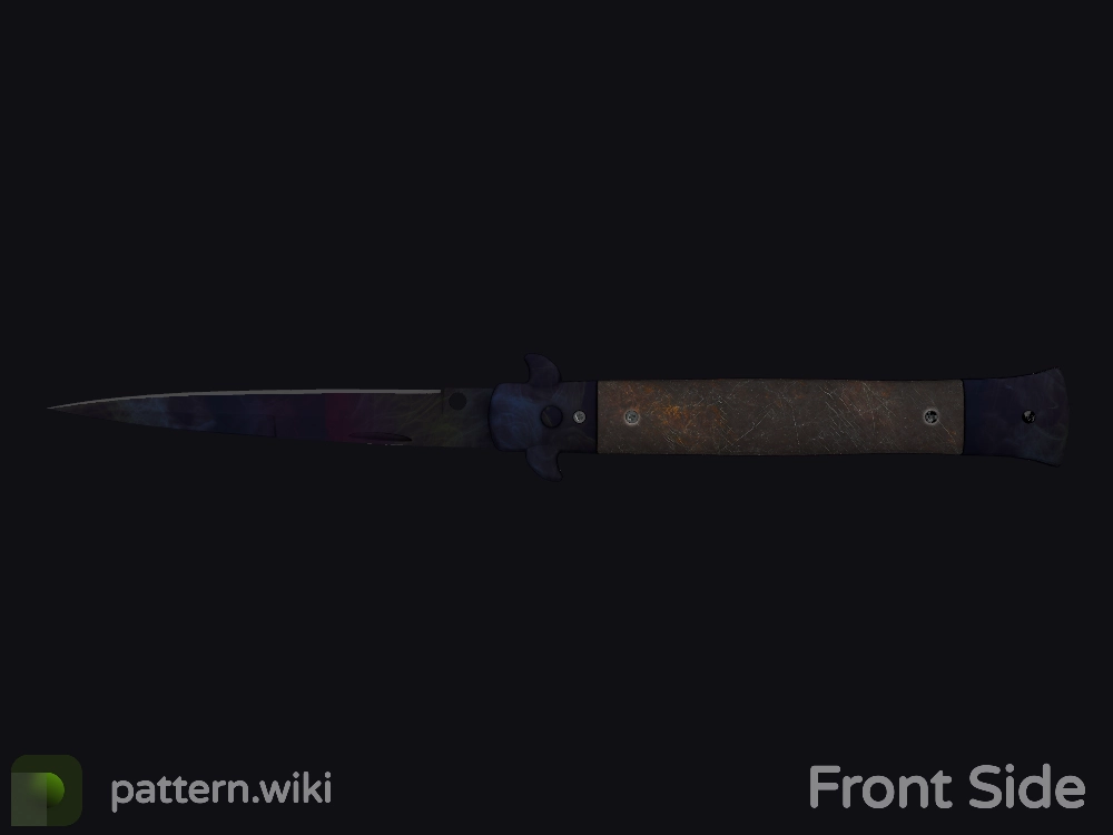 Stiletto Knife Doppler seed 489