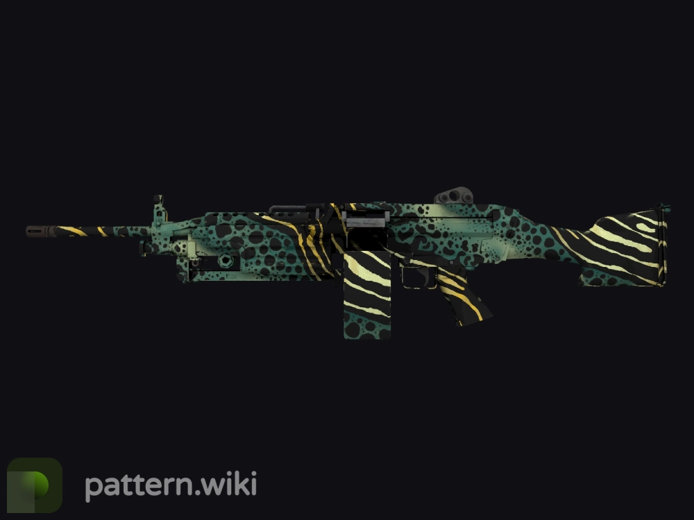 M249 Emerald Poison Dart seed 408