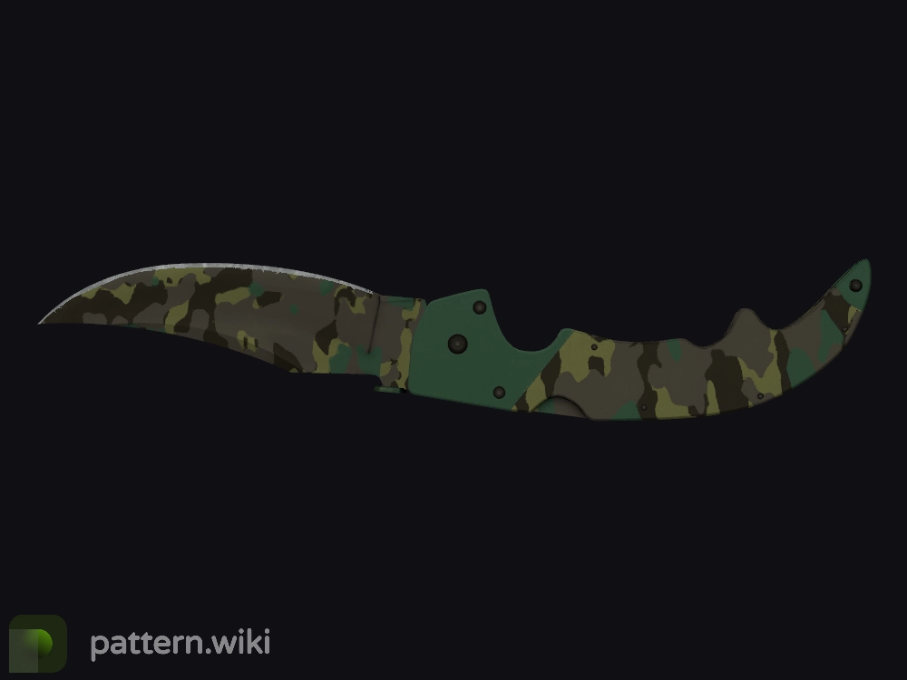 Falchion Knife Boreal Forest seed 471