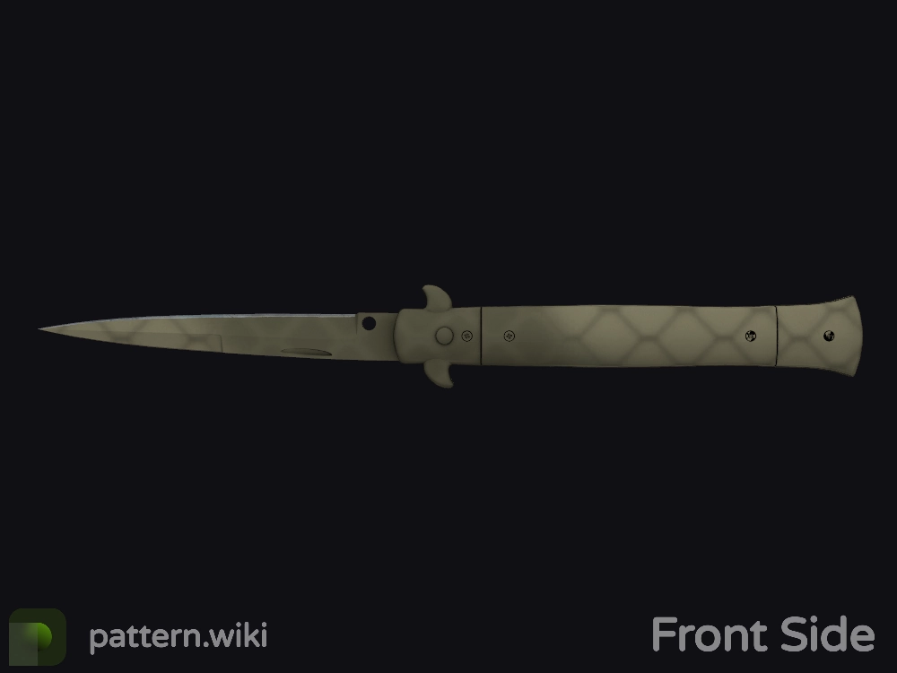 Stiletto Knife Safari Mesh seed 594