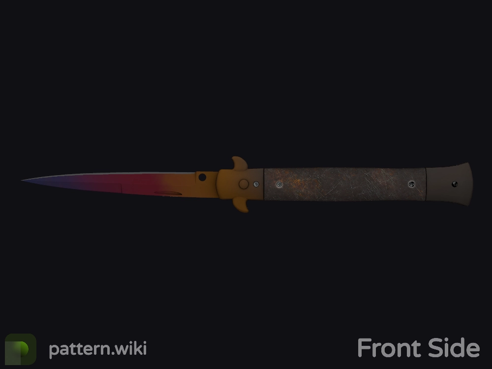 Stiletto Knife Fade seed 937