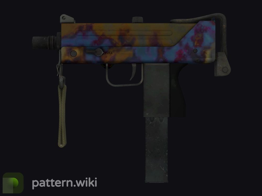 MAC-10 Case Hardened seed 296