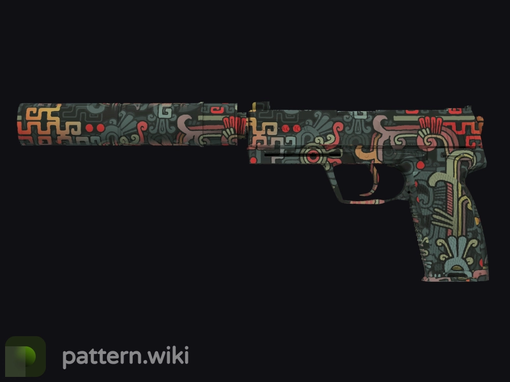 USP-S Ancient Visions seed 498