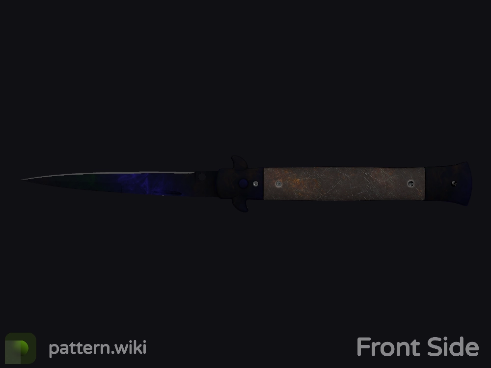 Stiletto Knife Doppler seed 704