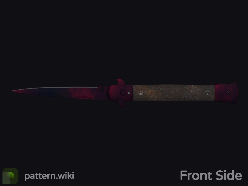 Stiletto Knife Doppler seed 458