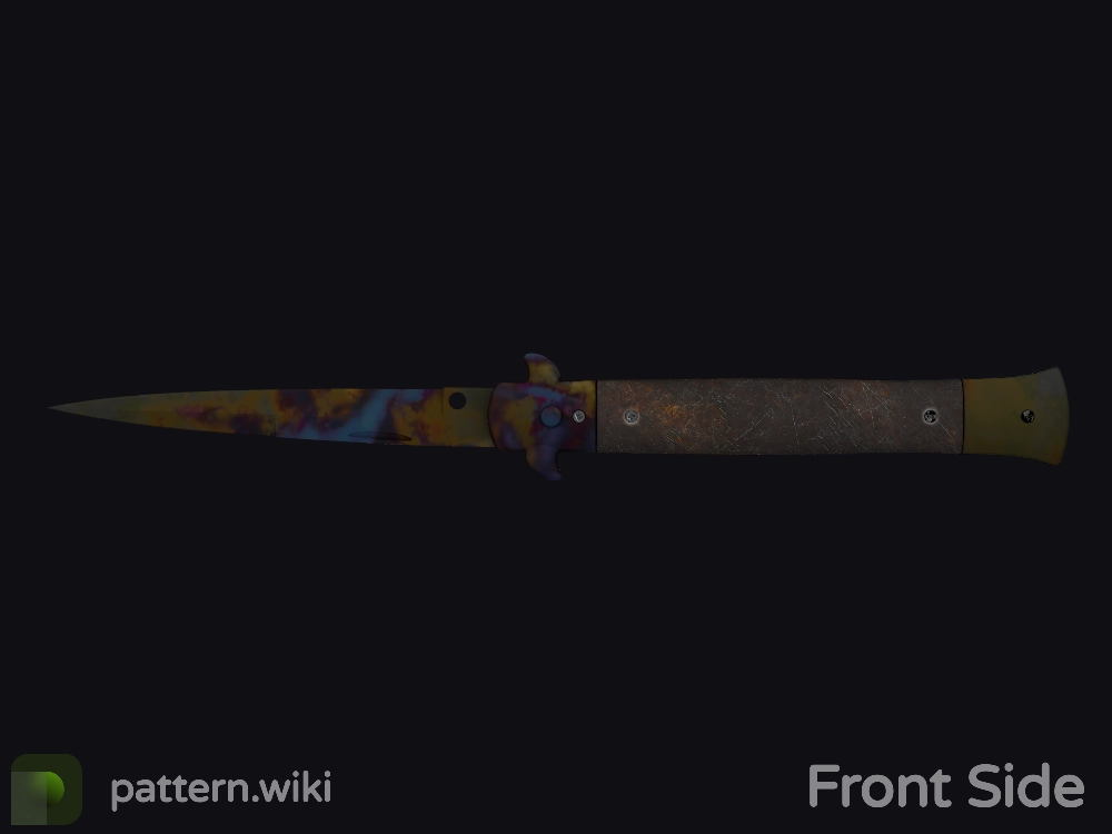 Stiletto Knife Case Hardened seed 754