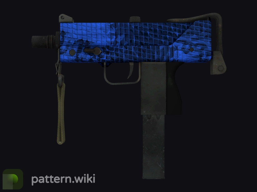 MAC-10 Lapis Gator seed 329