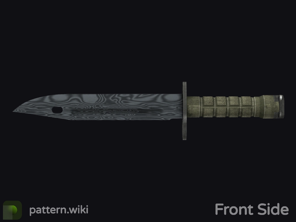 Bayonet Damascus Steel seed 364