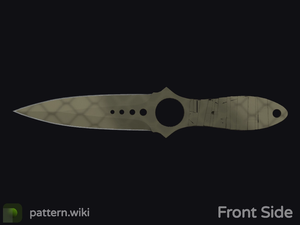 Skeleton Knife Safari Mesh seed 383