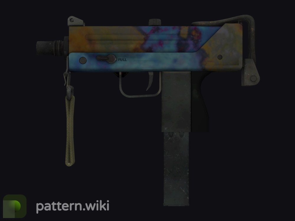 MAC-10 Case Hardened seed 214