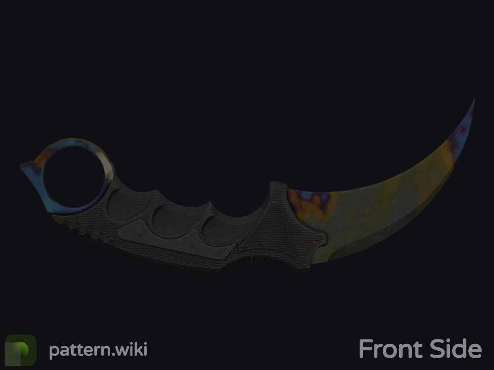 Karambit Case Hardened seed 583