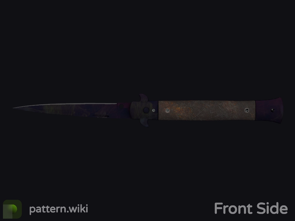 Stiletto Knife Doppler seed 331