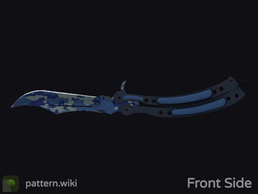 Butterfly Knife Bright Water seed 812