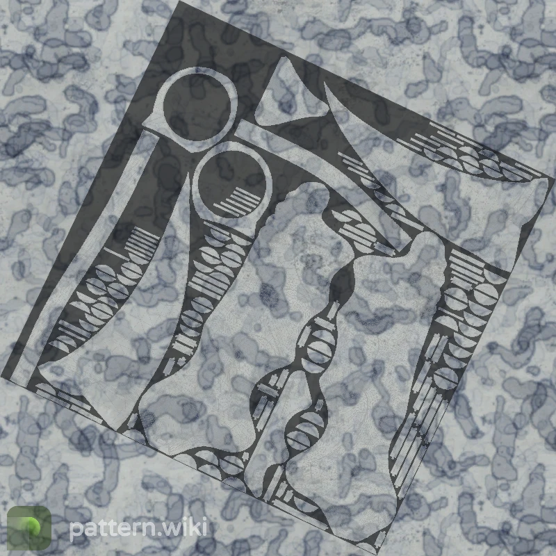 Karambit Stained seed 674 pattern template