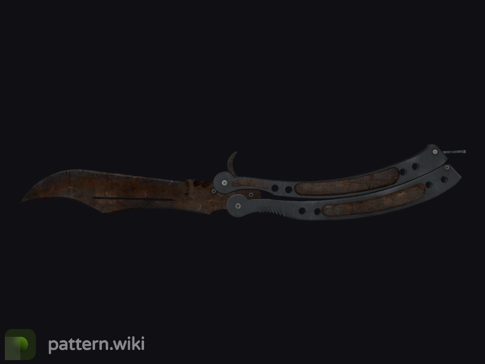 Butterfly Knife Rust Coat seed 256