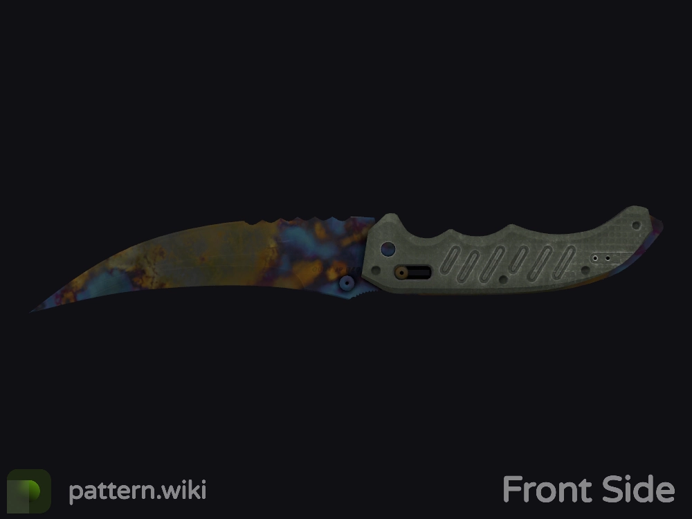 Flip Knife Case Hardened seed 674