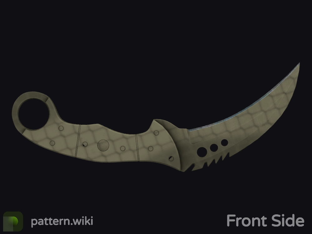 Talon Knife Safari Mesh seed 489