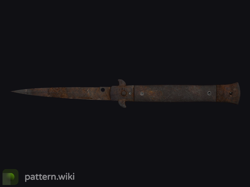 Stiletto Knife Rust Coat seed 148