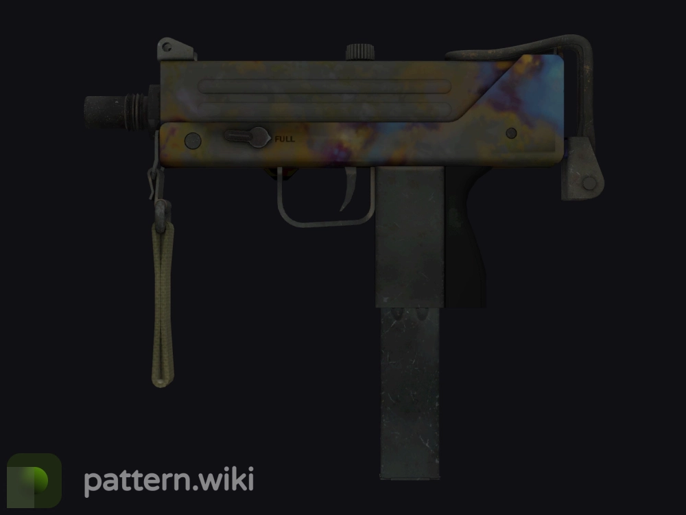 MAC-10 Case Hardened seed 842