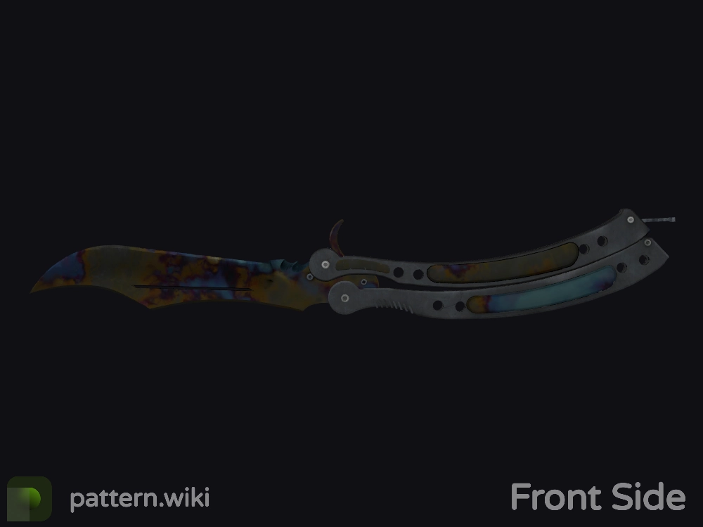 Butterfly Knife Case Hardened seed 169